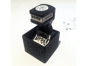 lamball bakra Stempel stehen office baschz leeft equipment versorgt Briefmarken stand stempel 3d print model - Mito3D