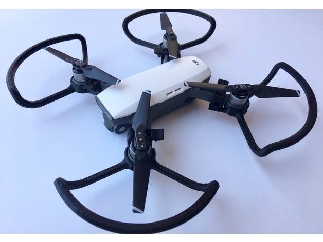 dji In pervane korumaları Kilit Sistemi kıvılcım r c araçlar droneturk gardiyan onu koruma pervaneler görevlisi koruyucu turk Türkiye 3D print model - Mito3D