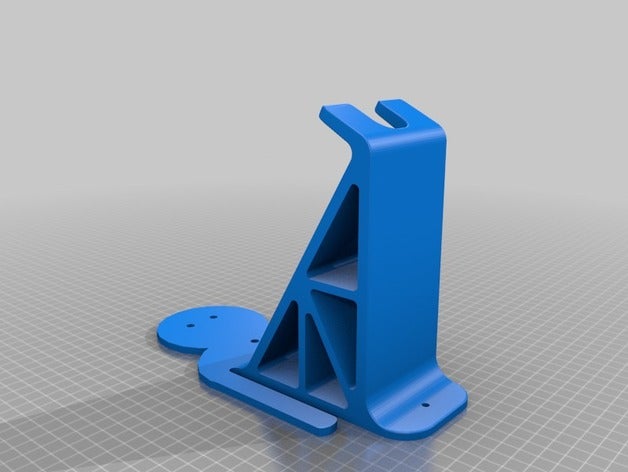 titular de la bicicleta pedal pared deporte y al aire libre soporte 3D print model - Mito3D