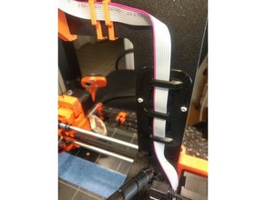 prusa mk2s ribbon cable clip 3d printer parts i3 3d print model - Mito3D