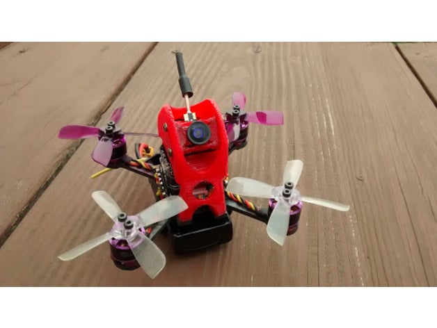 gizzard95 cam cage eachine lizard95 r c véhicules 3D print model - Mito3D