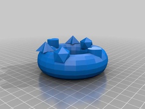 doughnut 3d printing 3d print model - Mito3D