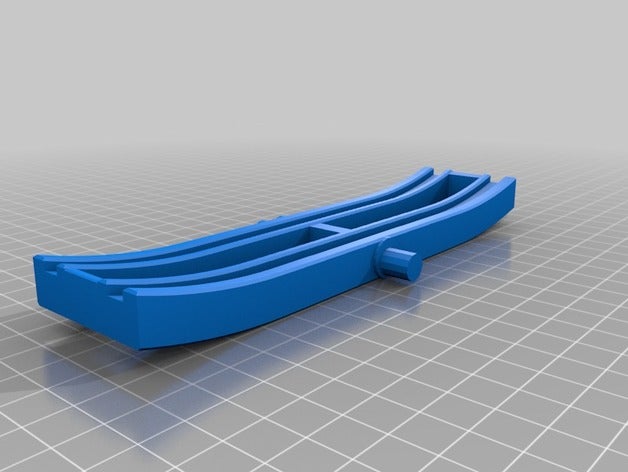 big rocker brio - wooden train track toy reduced material version & game accessories compatible 3D print model - Mito3D