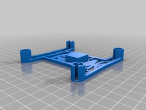 3dfly frame ladybug flight controller mount robotics 3d print model - Mito3D