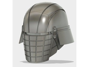 los caballeros de la ren - granada cara props el casco kylo star wars 3d print model - Mito3D