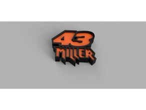 43-jack miller sport & im freien aussie Fahrrad honda jack keychain logo merch moto gp moto3 der motogp motorace Rennen 3d print model - Mito3D