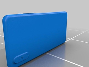 iphone x 3d model printing 3d print model - Mito3D