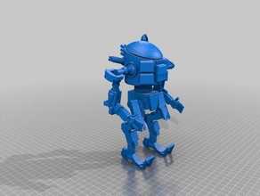 titanfall de limpeza rascunho jogos vídeo 3d print model - Mito3D