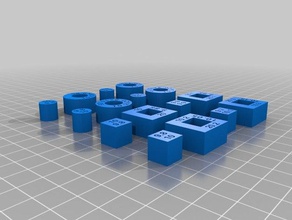 - Toleranz-test cube 3d-Druck-tests 3d print model - Mito3D