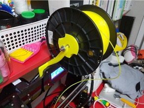 anet a8 filament bracket spool holder 3d printer accessories 3d print model - Mito3D