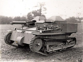 carden loyd mkvi vehicles british military tank weapon ww2 wwii 3d print model - Mito3D