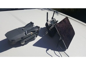 dji mavic ipad air 2 titular r c vehículos pro el 3d print model - Mito3D