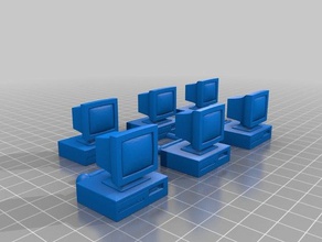 network topology bus learning 3d print model - Mito3D