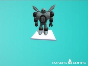 robot sanat 3d print model - Mito3D