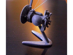 cassini space probe w removable huygens physics & astronomy 3d print model - Mito3D