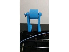 larger filaflex filament holder witbox 3d printer accessories bq flexible 3d print model - Mito3D