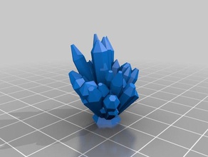 my customized random crystal generator toy & game accessories 3d print model - Mito3D