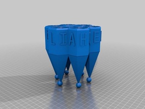 eliyahu's cup pencil holder kitchen & dining 3d print model - Mito3D