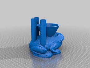 Pessach Kröte karpas-Halter Küche und Esszimmer 3d print model - Mito3D