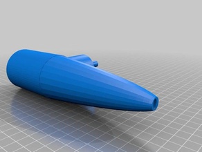 nossle leafblower makita parts 3d print model - Mito3D