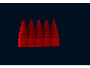 barres Skulpturen 3d-Drucker structure synth 3d print model - Mito3D