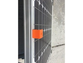 solar sol de discagem painéis solares partes a energia painel 3d print model - Mito3D