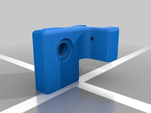 v-groove limit anahtarı braket 3d yazıcı parçaları montaj 3D print model - Mito3D