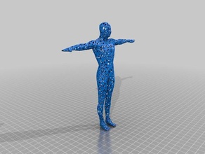human body free 3d printing 3d print model - Mito3D