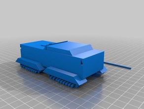 tank Spielzeug & Spiele 3d print model - Mito3D