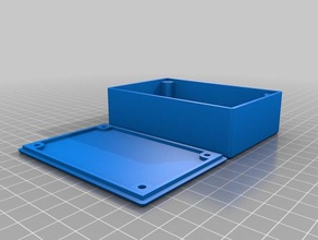 il mio progetto personalizzato scatola di viti del coperchio l'elettronica su misura 3d print model - Mito3D