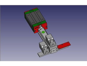 endstop clip hgr20 rail hgh20ca 3d printer parts 3d print model - Mito3D