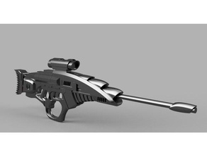 icer rifle agentes escudo da marvel adereços 3d print model - Mito3D