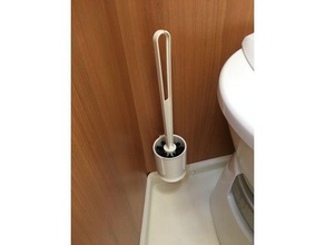 ikea tackan toilet brush wall mount bathroom 3d print model - Mito3D