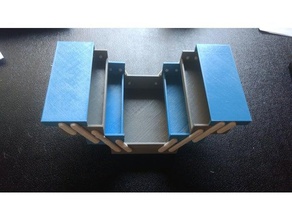 conectores para foldable tool box parts 3d print model - Mito3D