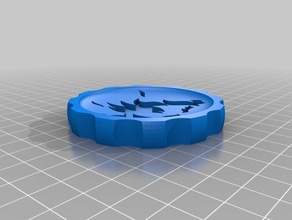 junkrat makercoin sikke ve rozetleri 3d print model - Mito3D