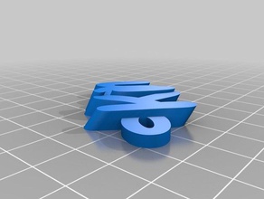 kim organização personalizado 3d print model - Mito3D