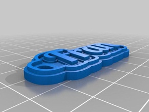 fran llavero llaveros personalizado 3d print model - Mito3D