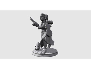 veronica robber people 3d print model - Mito3D