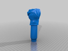 hulk hand tap 3d printing 3d print model - Mito3D