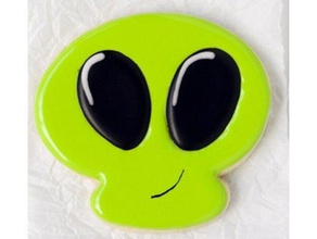 alien-cookie-cutter Küche und Esszimmer alien cookie cutter party 3d print model - Mito3D