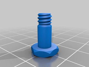 fork truck mount bolt parts customized 3d print model - Mito3D