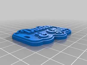 duda e gui chaveiros personalizado 3d print model - Mito3D