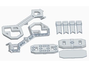 erebor chave de 200 mm adereços senhor do anéis 3d print model - Mito3D