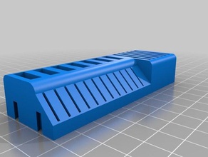 usb-sd-card holer organização personalizado 3d print model - Mito3D