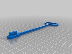 skimmer handle outdoor & garden 3d print model - Mito3D