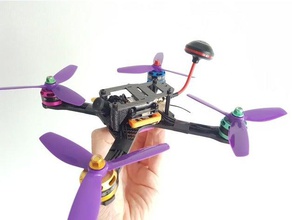 realacc x210 fpv cam mount r c i veicoli 210x 600tvl alien la fotocamera cubo drone fatshark impulserc lisam marziano il monte qav quadcopter racing 3d print model - Mito3D