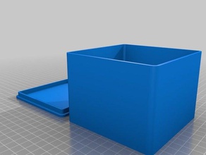 caja de cam los contenedores personalizado 3d print model - Mito3D