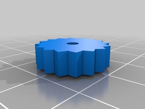 ruleta z les pièces de rechange personnalisé 3d print model - Mito3D