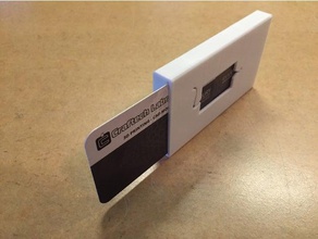 l'entreprise de carte distributeur accessoires l'accessoire d'affaires visite cartes étui pour détenteurs boîtier la d'affaire titulaire le protection 3d print model - Mito3D