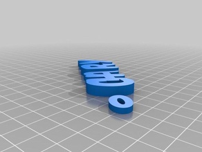 charly Schlüsselanhänger kundengebundene 3d print model - Mito3D